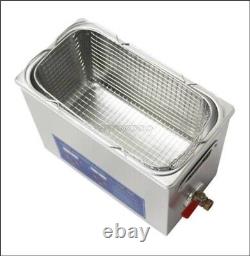 Digital 6.5L Dental Jewelry Stainless Ultrasonic Cleaner New Heater Timer as