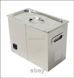 Digital 6.5L Dental Jewelry Stainless Ultrasonic Cleaner New Heater Timer as