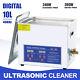 Digital Heated Stainless Cleaning Machine Ultrasonic 10l Cleaner Bath Tank Uk