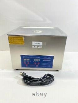 Digital Pro PS-60A Digital Ultrasonic Cleaner Stainless Steel Heated w Warrranty
