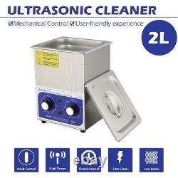 Digital Stainless Timer Ultrasonic Cleaner Ultra Sonic Bath Heater Cleaning Tank