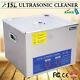 Digital Ultra Sonic Cleaner Bath Timer Stainless Steel Tank Cleaning 15l Machine