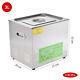 Digital Ultrasonic Cleaner 3/6/10/15l Timer Heater Stainless Steel Cleaning Tank