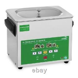 Digital Ultrasonic Cleaner 3L Sonic Bath Cleaning Tank Frequency Timer Control