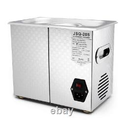 Digital Ultrasonic Cleaner 3L Timer Heater 304 Stainless Steel 40kHz UK
