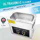 Digital Ultrasonic Cleaner 3l Timer Heater 304 Stainless Steel Uk