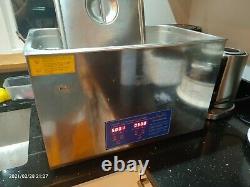 Digital Ultrasonic Cleaner Timer Stainless Steel Cotainer 30L UK (used)