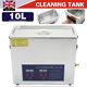 Digital Ultrasonic Cleaning Tank Ultra Sonic Bath Cleaner Stainless Timer Heated