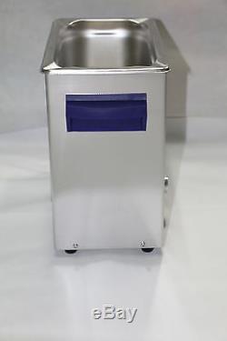 Durasonix 6.5 L Ultrasonic Cleaner with busket, Timer & Heater Stainless Built