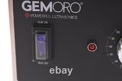 GemOro 1731 1.5 Pink SS Powerful Ultrasonic Jewelry Cleaner w Basket Stainless