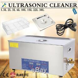 JIETAI Digital Stainless Ultrasonic Cleaner UltraSonic Bath Cleaning Tank Heater
