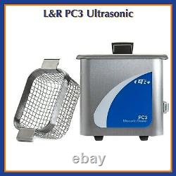 L&R PC3 Stainless Steel Ultrasonic Cleaner With Basket Included PN 1172