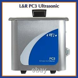 L&R PC3 Stainless Steel Ultrasonic Cleaner With Basket Included PN 1172