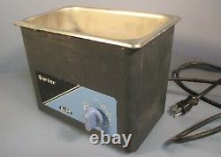 L&R Quantrex Q140 WithT Ultrasonic Cleaner 117 Volt with Lid & 3 Stainless Beakers