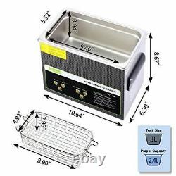 Lab Ultrasonic Parts Cleaner Machine, Stainless Steel Ultrasonic Cleaning Machin