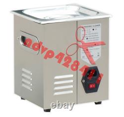 NEW 1.3L Stainless Steel Ultrasonic Cleaner Cleaning Machine JPS-08A 110V