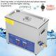 New Digital Ultrasonic Cleaner Timer Stainless Steel Cotainer Clean Tank 6l Uk