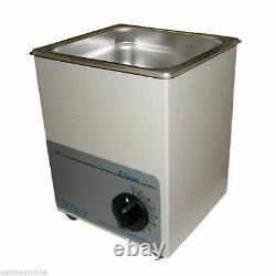NEW! Sonicor Stainless Steel Tabletop Ultrasonic Cleaner, 0.5 Gal Capacity S-50T
