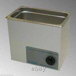 NEW! Sonicor Stainless Steel Tabletop Ultrasonic Cleaner 1 Gal Capacity, S-101T