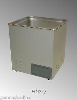 NEW! Sonicor Stainless Steel Tabletop Ultrasonic Cleaner 3.5 Gal Capacity S-300