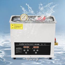 New 6.5L Digital Ultrasonic Cleaning Machine Stainless Steel Ultrasonic Cleaner