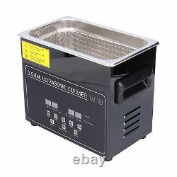 New Ultrasonic Cleaner Digital Display Stainless Steel Cleaning Machine 220V