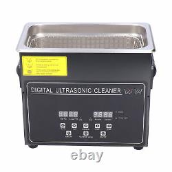 New Ultrasonic Cleaner Digital Display Stainless Steel Cleaning Machine 220V