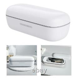 Portable Ultrasonic Cleaner 40000Hz/S 300ml Sink for Dentures Shaver Heads
