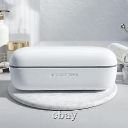 Portable Ultrasonic Jewelry Cleaner Machine. 300ml Sink 40000Hz/S Touch Control