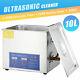 Professional 10l Digital Ultrasonic Cleaner Timer Heater 304 Stainless Steel