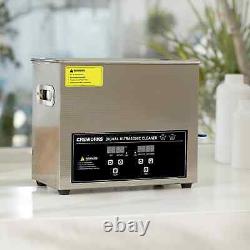 Professional 15L Digital Ultrasonic Cleaner Stainless Steel Bath Heater withBasket