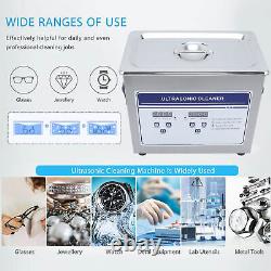 Professional 3.2L Digital Ultrasonic Cleaner Timer 304 Stainless Steel Cotainer