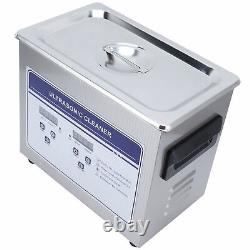 Professional 3.2l Digital Ultrasonic Cleaner Timer 304 Stainless Steel Cotainer