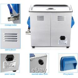 Professional 6L/3L/2L/750ML/600ML Ultrasonic Cleaner Timer 304 Stainless Steel