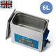 Professional 6l Digital Ultrasonic Cleaner Timer 304 Stainless Steel Cotainer Uk