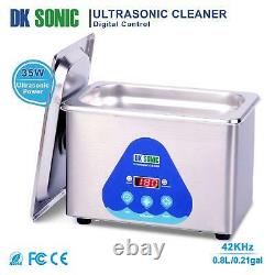Professional DK SONIC 800ML Cleaner Ultrasonic Of Stainless Steel 42,000 Hz