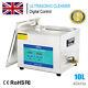 Professional Digital Ultrasonic Cleaner Stainless Steel Bath Heater 10l Withbasket