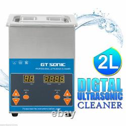 Professional Ultrasonic Cleaner with Heater Timer Tank size 2ltr! £100 off