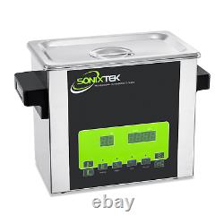 Sonixtek SD Series 3L Ultrasonic Cleaner Machine Stainless Steel Digital Heater