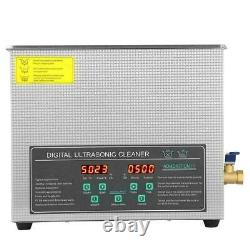 Stainless 6L Double-frequency Industry Heated Ultrasonic Cleaner Digital Timer