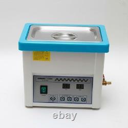 Stainless Steel 5L Liter Industry Heated Ultrasonic Cleaner Heater withTimer