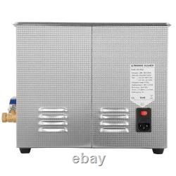 Stainless Steel 6L Double-frequency Industry Heated Ultrasonic Cleaner withTimer