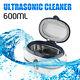 Stainless Ultrasonic Cleaner Ultra Sonic Bath Cleaning Timer Heating 400ml6l
