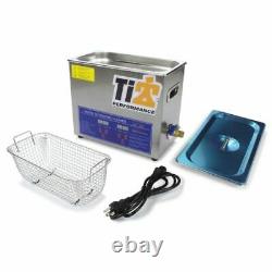 Ti22 Performance 8580 Ultrasonic Cleaner with 9 in. Stainless Basket NEW