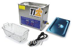 Ti22 Performance Tip8580 Ultrasonic Cleaner With 9In Stainless Basket