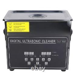 (UK 220V)3L 40khz Ultrasonic Cleaner 0 To 99 Minutes Timer Cleaning Machine With