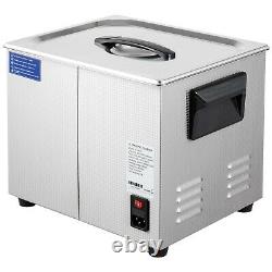 UPGRADE 10L Digital Ultrasonic Cleaner Stainless Disinfection Timer Heat Degas