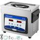 Upgrade 3.2l Digital Ultrasonic Cleaner Stainless Disinfection Timer Heat Degas