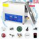 Us Stainless Steel Liter Industry Heated Ultrasonic Cleaner Heater Timer Homeuse