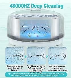 Ultrasonic Cleaner, 48000Hz Jewellery Cleaner, Glasses Cleaner